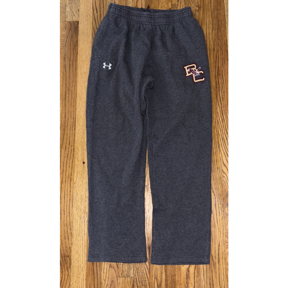 Boston College Eagles Under Armour Cold Gear Gray Sweatpants Adult Large